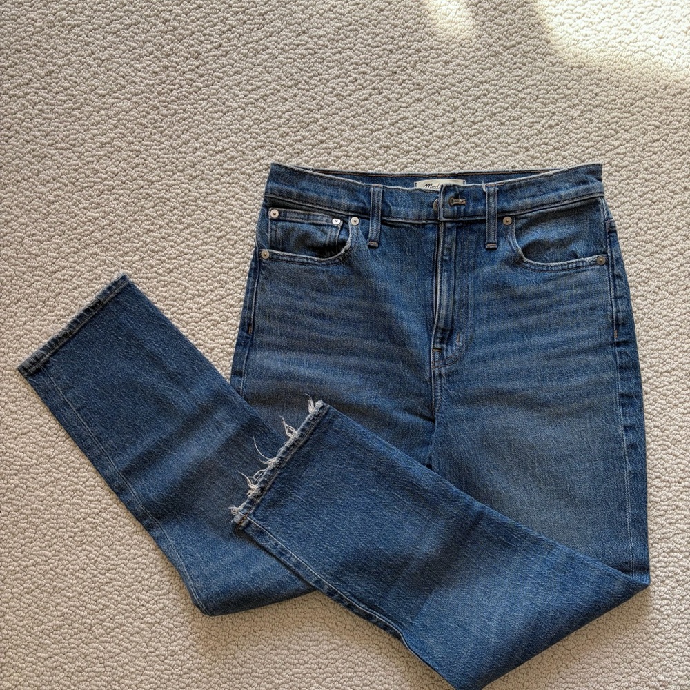 Madewell High-Rise Slim Crop Jeans